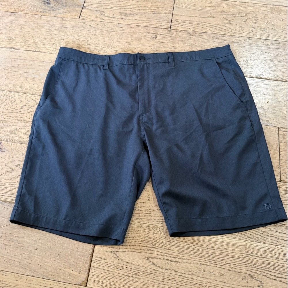 7‎ Diamonds ThenVenture Performance Shorts 40 Charcoal Gray Golf Stretch (678)